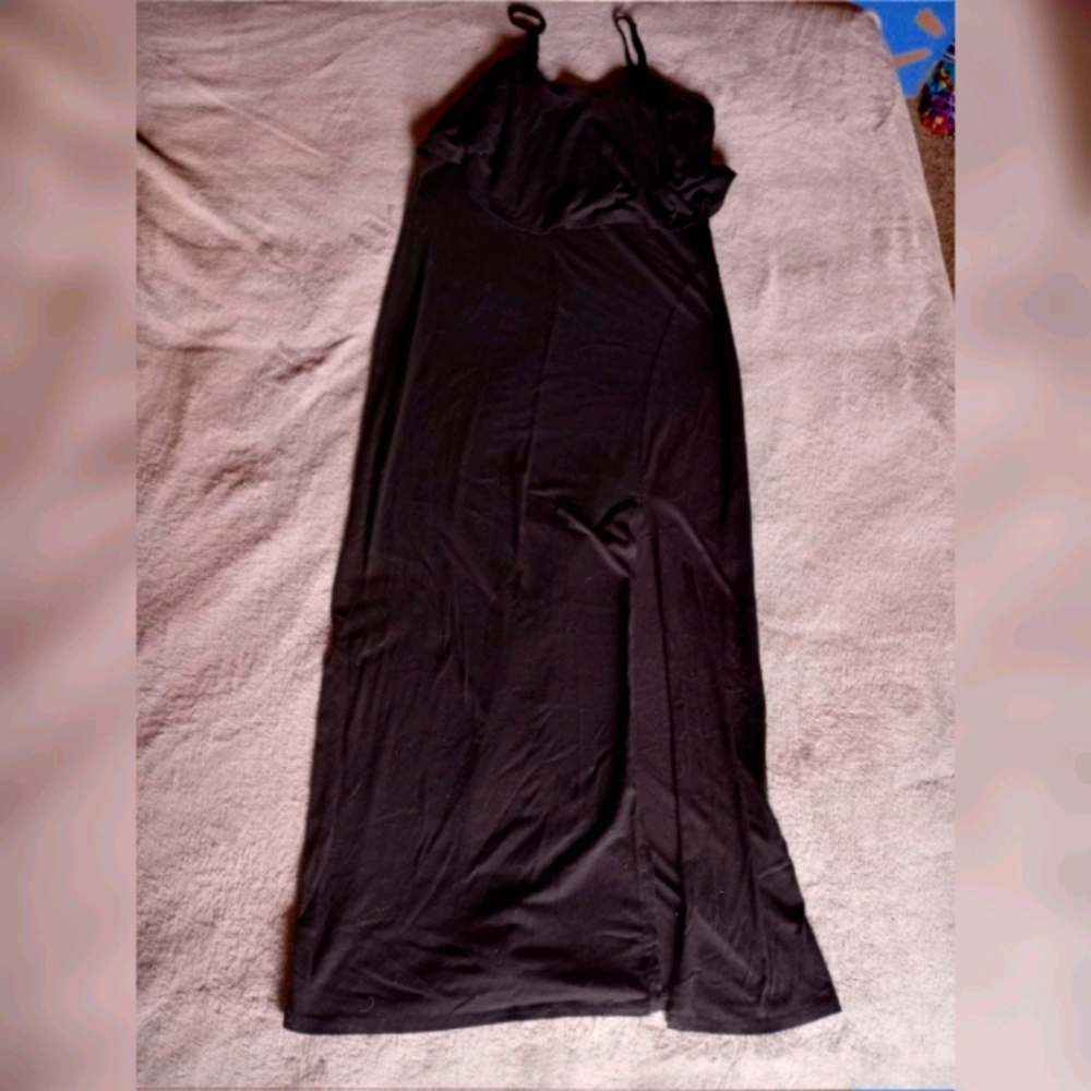 JUST & Black Maxi Dress